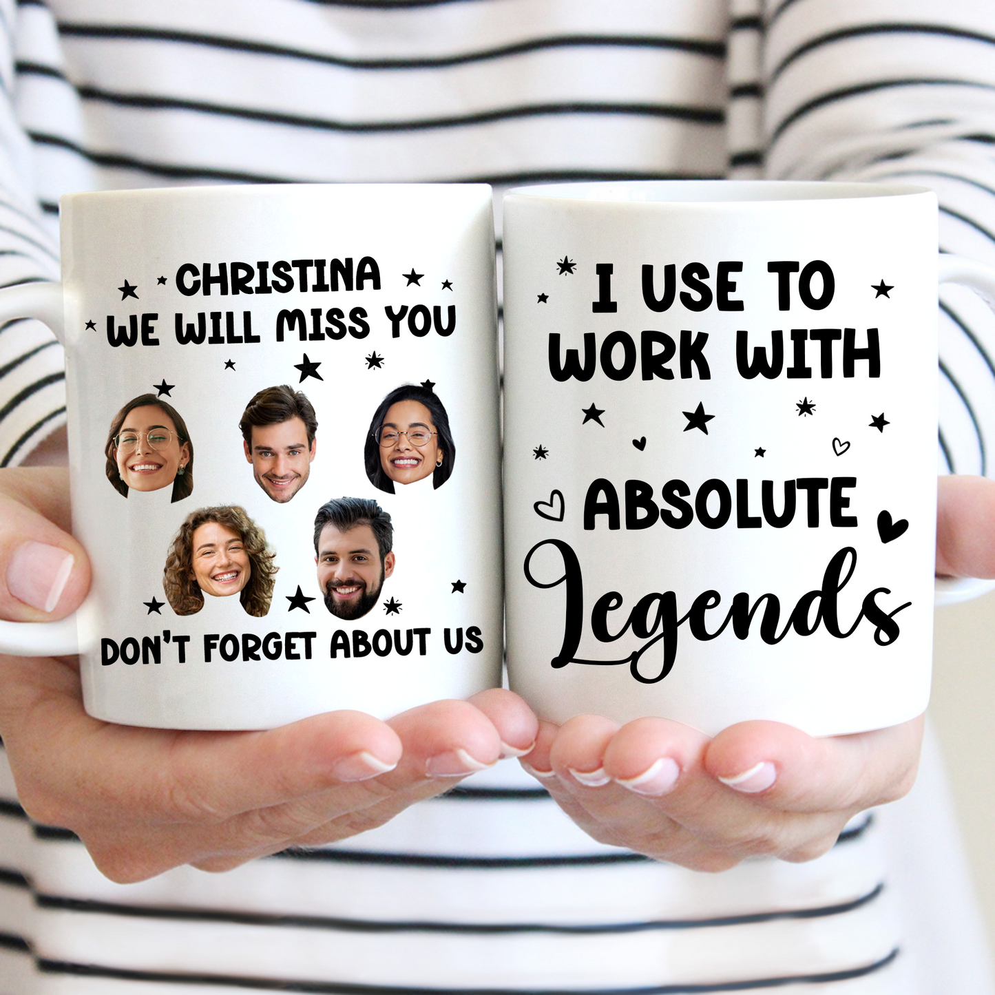 Custom Photo I Used To Work With Absolute Legends - Personalized Mug