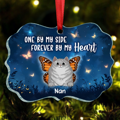 Forever In My Heart Memorial Personalized Christmas Ornament