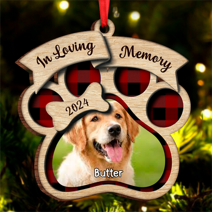 You Will Always In My Heart - Upload Image - Personalized Custom Wood Shaped Christmas Ornament