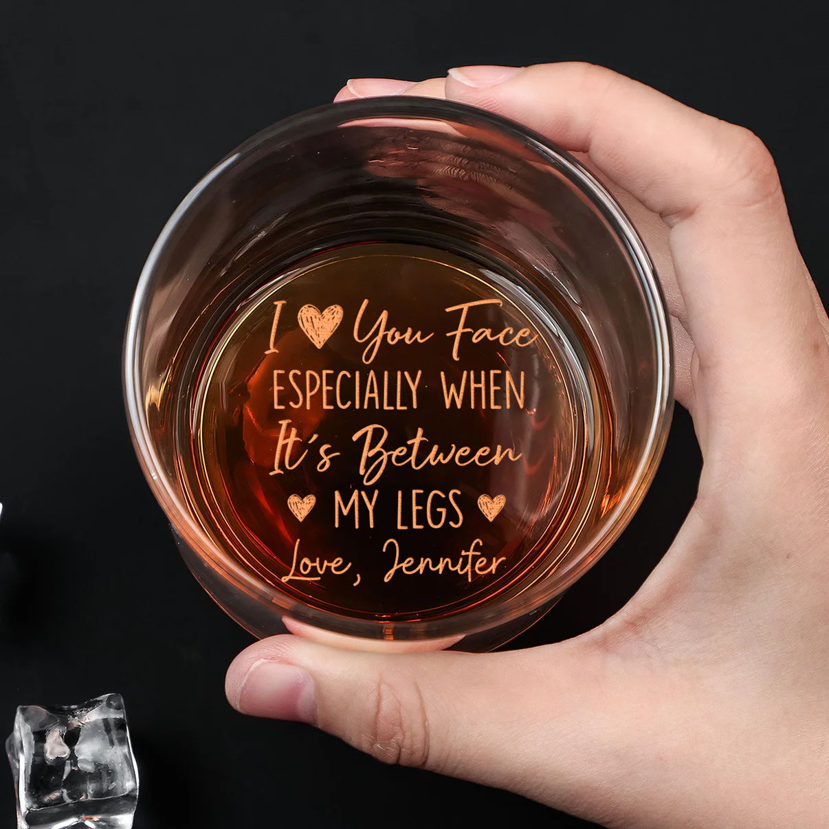 You're The Only One I Want To Annoy For The Rest Of My Life - Couple Personalized Custom Whiskey Glass - Gift For Husband Wife, Anniversary