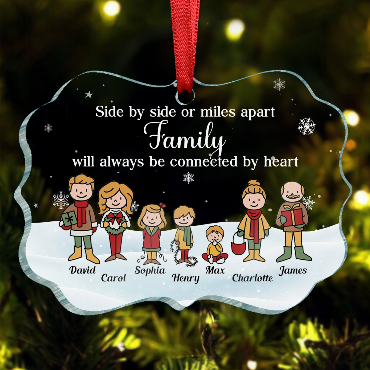 This Is Us - Personalized Acrylic Ornament