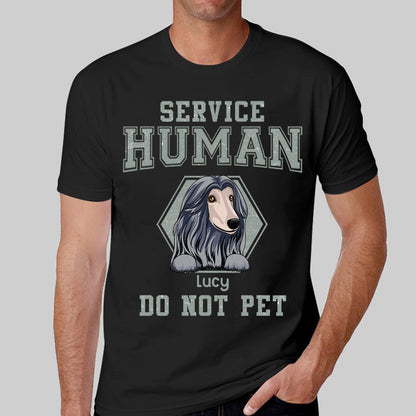 Service Human Gift For Dog Lover Personalized Shirt