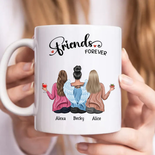 Besties - Friends Forever - Personalized Mug (Ver. 2) - Makezbright Gifts