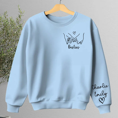 Besties - Pinky Promise - Personalized Sweater (TL) - Makezbright Gifts