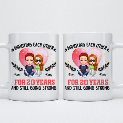 Couple - Annoying Each Other For Many Years Still Going Strong - Personalized Mug (Ver3) - Makezbright Gifts