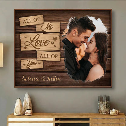 Couple - I Completely Love You - Personalized Poster - Makezbright Gifts