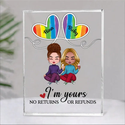 Couple LGBT - Annoying Each Other Since - Personalized Acrylic Plaque (SA) - Makezbright Gifts