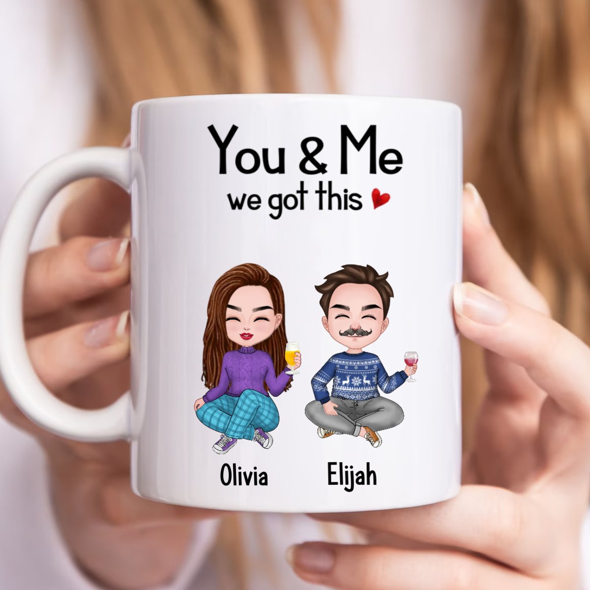 Couple - You & Me, We Got This - Personalized Mug - Makezbright Gifts