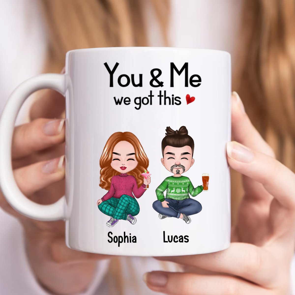 Couple - You & Me, We Got This - Personalized Mug - Makezbright Gifts