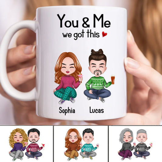 Couple - You & Me, We Got This - Personalized Mug - Makezbright Gifts