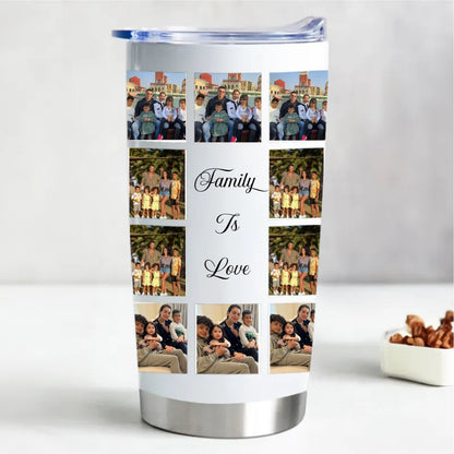 Customized Stainless Steel Tumbler - 20oz Insulated Cup for Hot and Cold Drinks - Makezbright Gifts