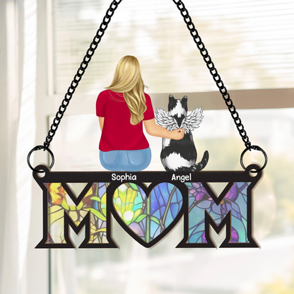 Pet Parents - Personalized Window Hanging Suncatcher Ornament