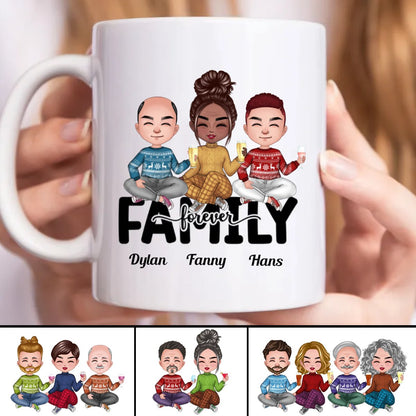 Family - Family Forever - Personalized Mug (AA) - Makezbright Gifts