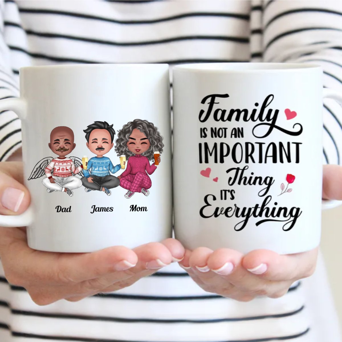 Family - Family isn't an important thing. It's everything - Personalized Mug (NN) - Makezbright Gifts