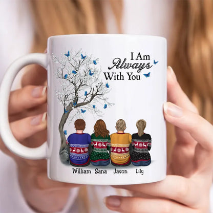 Family - I Am Always With You - Personalized Mug (LH) - Makezbright Gifts