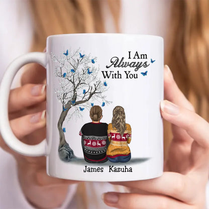 Family - I Am Always With You - Personalized Mug (LH) - Makezbright Gifts