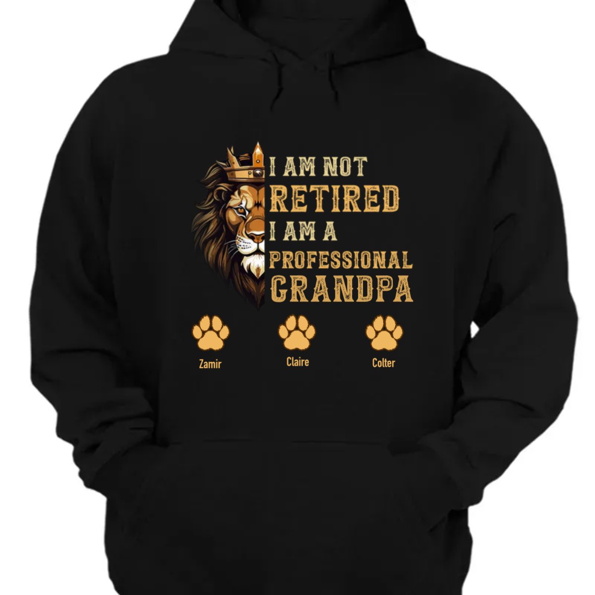 Family - I'm A Professional Grandpa - Personalized T - Shirt, Sweatshirt, Hoodie - Makezbright Gifts