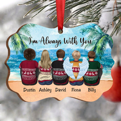 Family - I'm Always with You - Personalized Acrylic Ornament - Makezbright Gifts