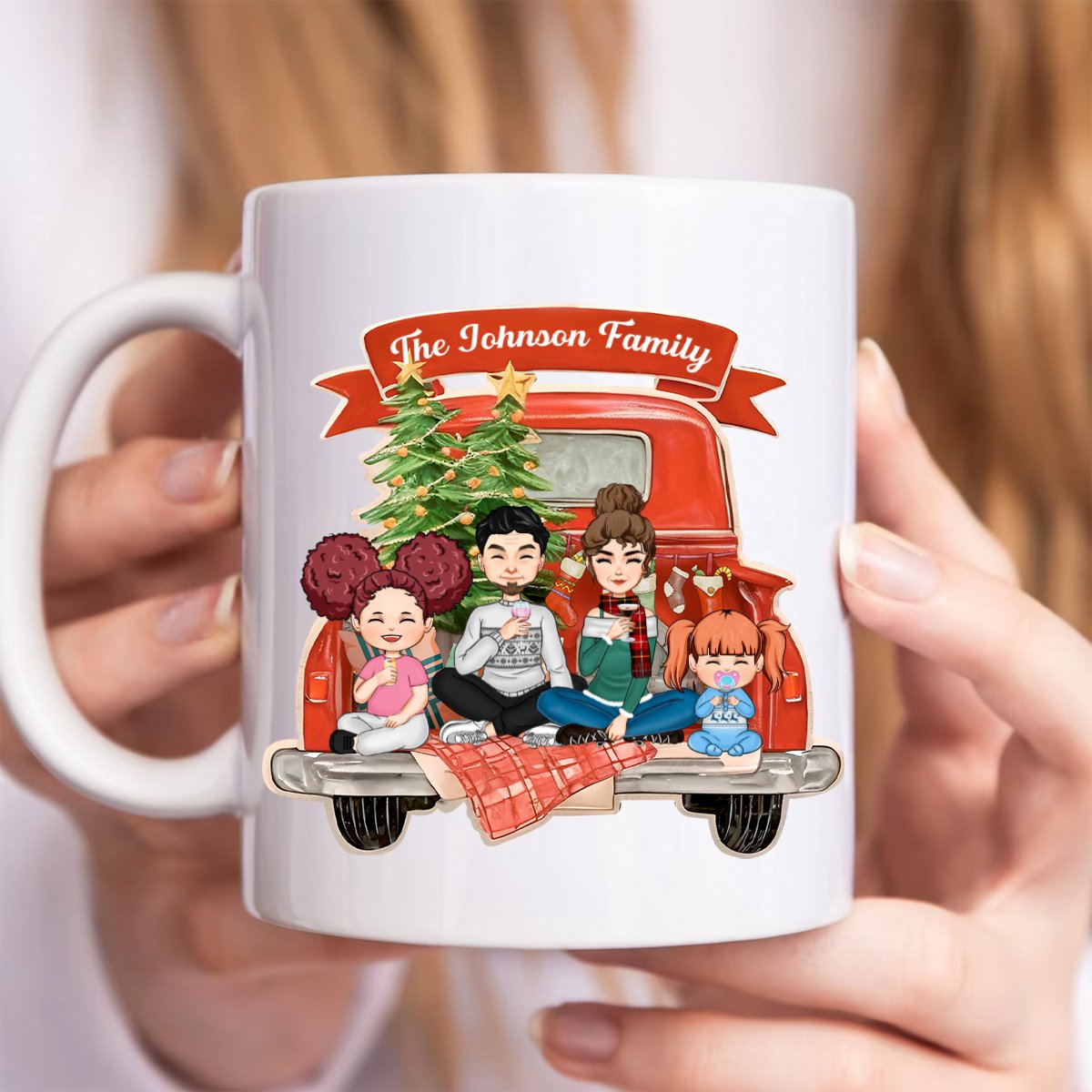 Family Is Forever - Personalized Mug (QH) - Makezbright Gifts