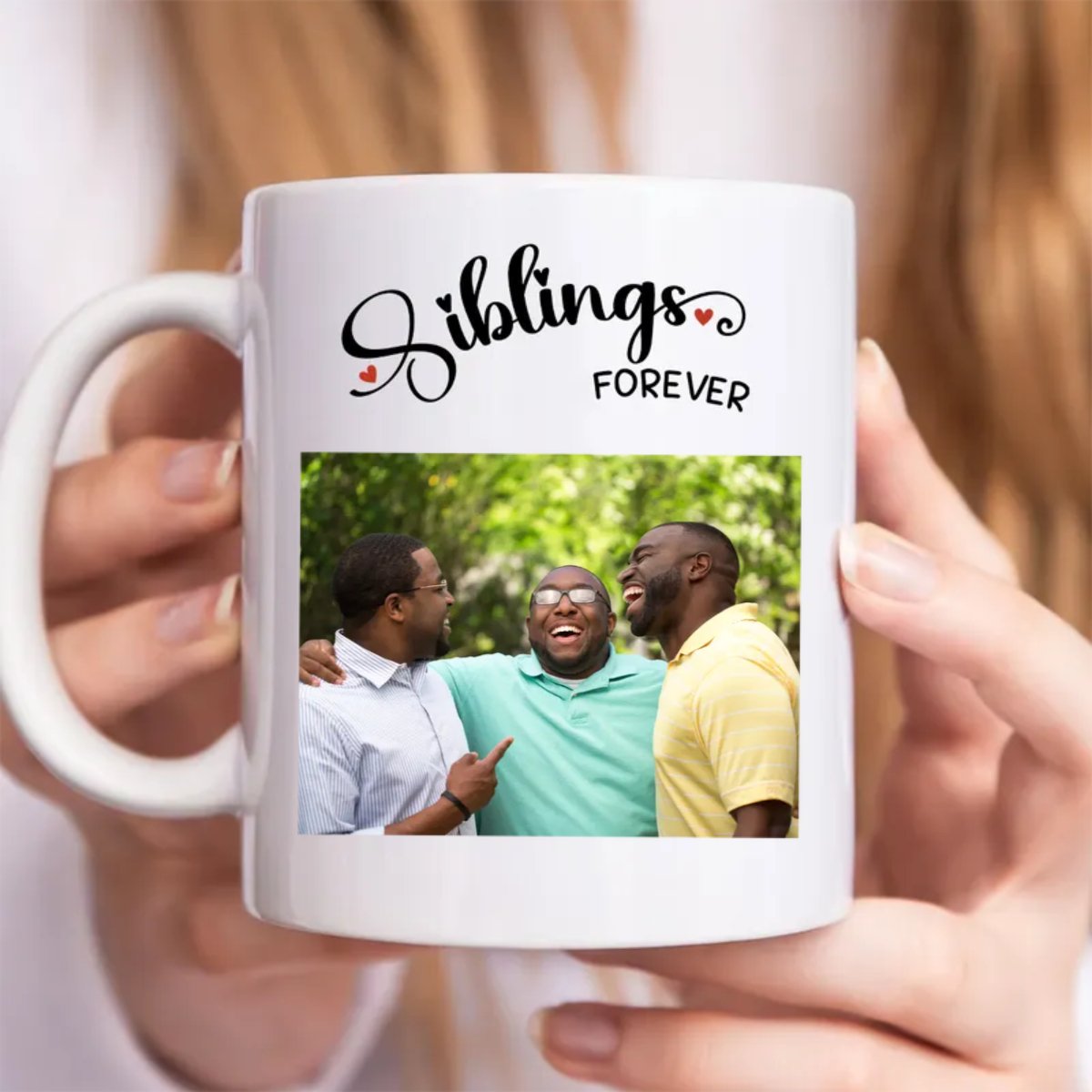 Family - Siblings Forever - Personalized Mug - Makezbright Gifts