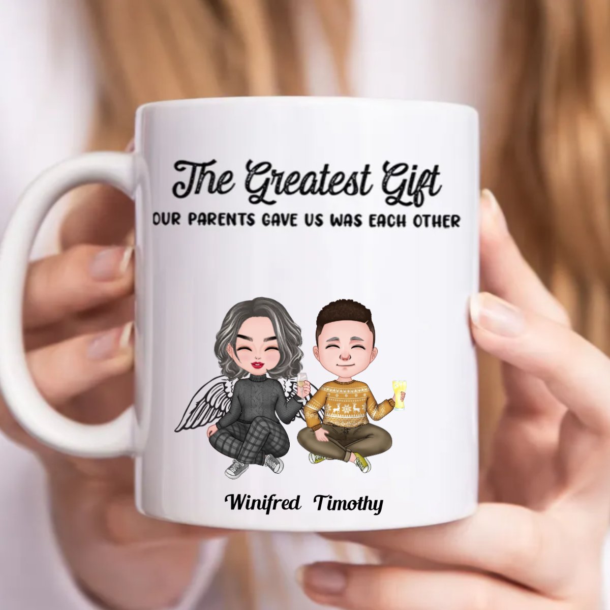 Family - The Greatest Gift Our Parents Gave Us Was Each Other - Personalized Mug (CB) - Makezbright Gifts