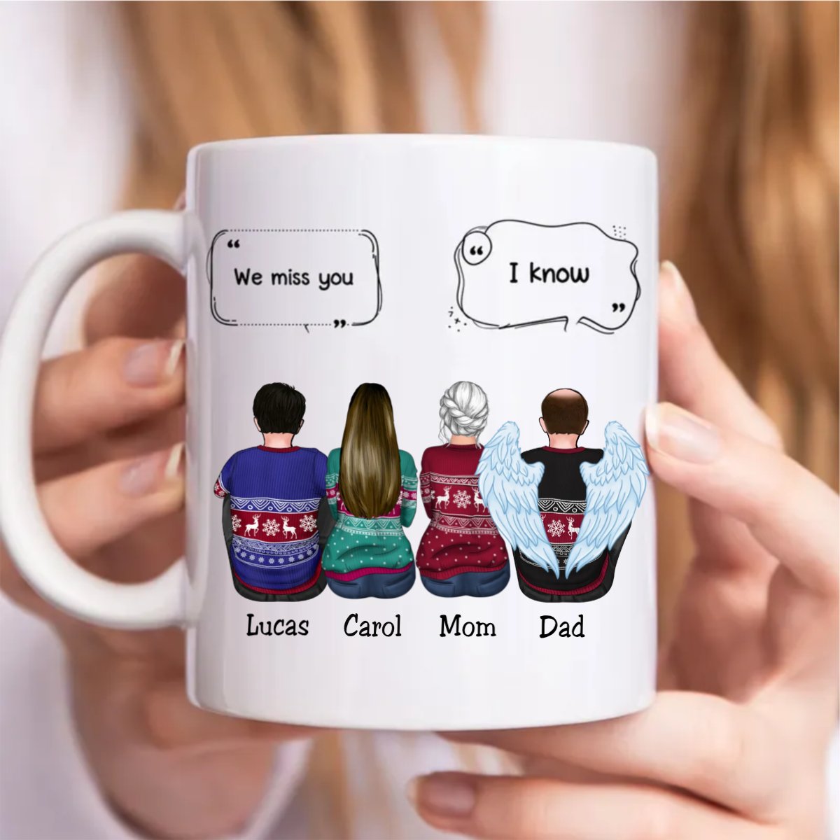 Family - We Miss You - Personalized Mug (QH) - Makezbright Gifts