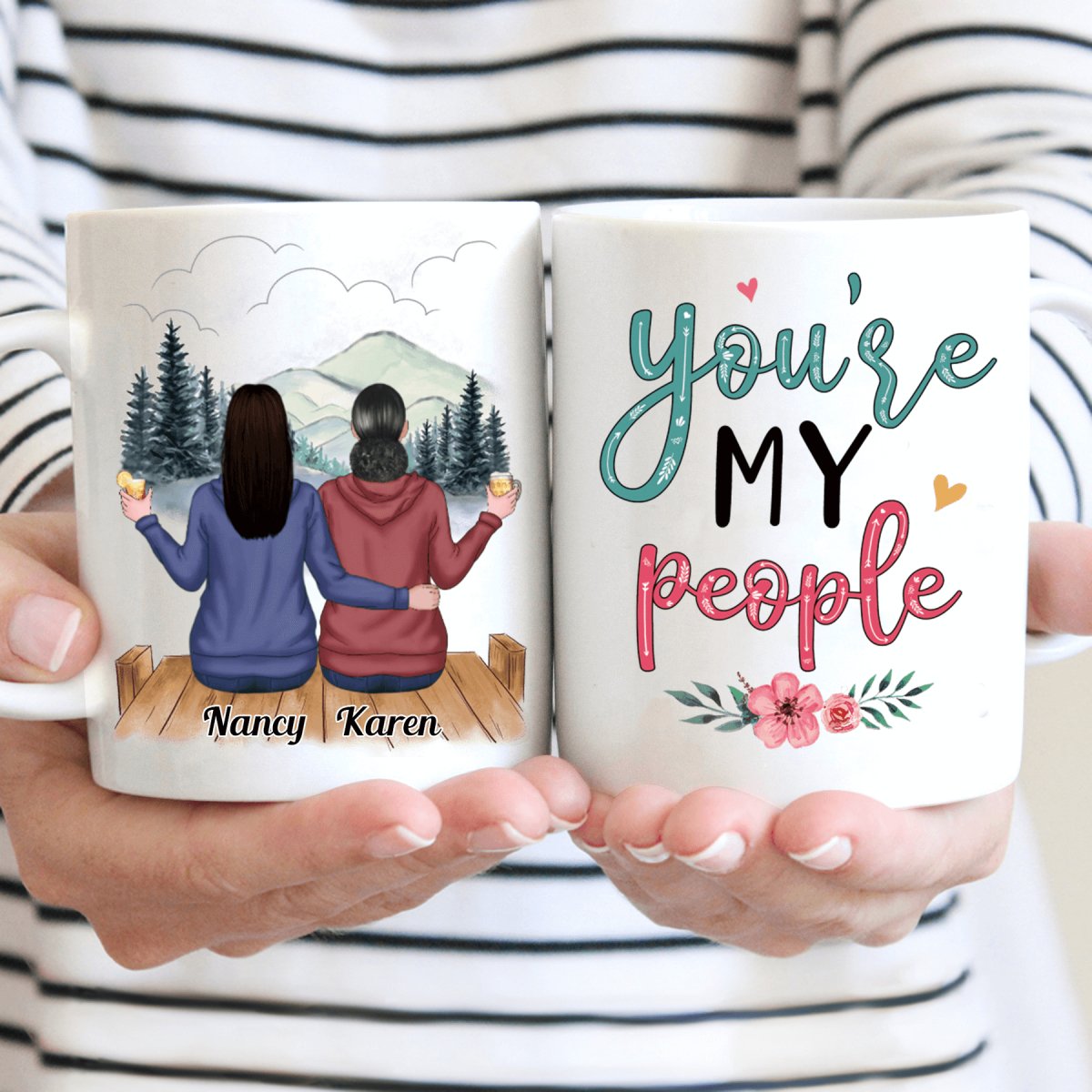 Family - You're My People - Personalized Mug - Makezbright Gifts