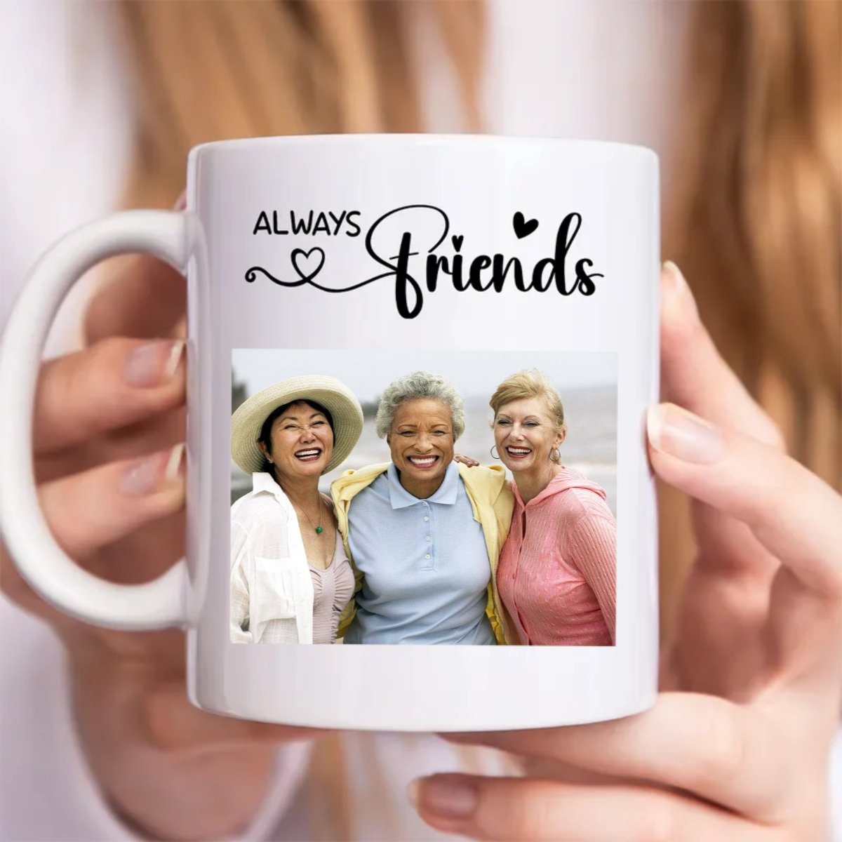 Friends - Always Friends - Personalized Mug - Makezbright Gifts