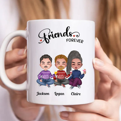 Friends Forever - Personalized Mug - Makezbright Gifts