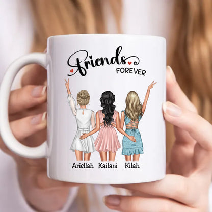 Friends Forever - Personalized Mug - Makezbright Gifts