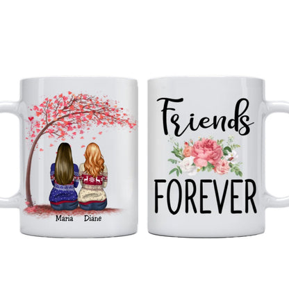 Friends - Friends Forever V2 - Personalized Mug - Makezbright Gifts