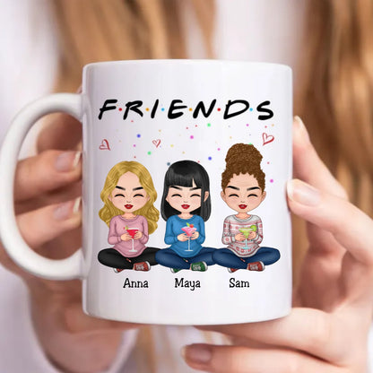 Friends - F.R.I.E.N.D.S - Personalized Mug - Makezbright Gifts