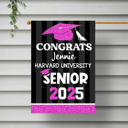 Graduation - Best Gift Idea Graduation Garden Flag - Personalized Garden Flag - Makezbright Gifts