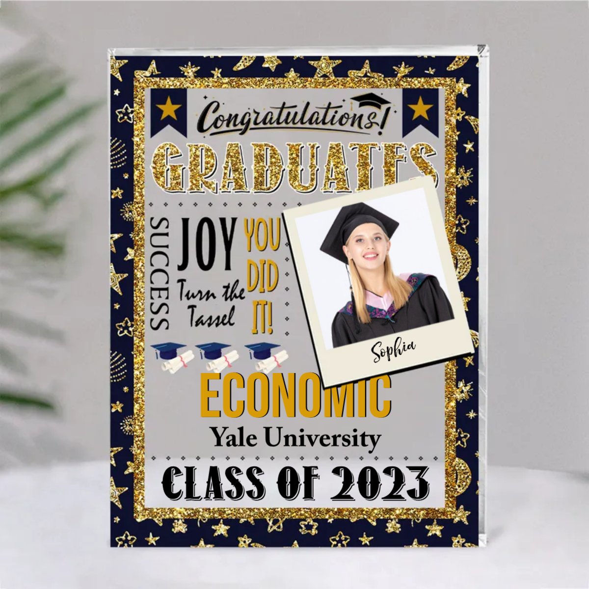 Graduation - Congratulation Graduates - Personalized Acrylic Plaque - Makezbright Gifts