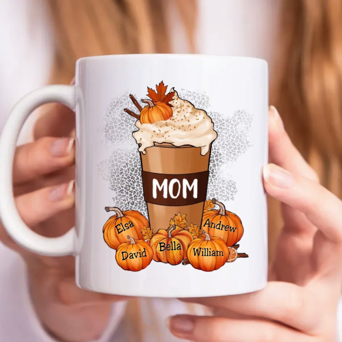 Grandma - Pumpkin Spice Latte - Personalized Mug - Makezbright Gifts