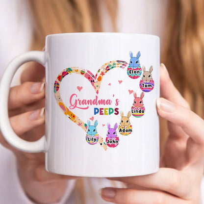 Grandma's Peeps Easter Gifts - Personalized Mug - Makezbright Gifts