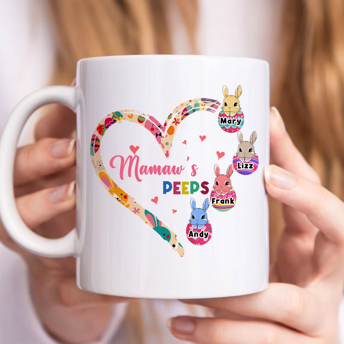 Grandma's Peeps Easter Gifts - Personalized Mug - Makezbright Gifts