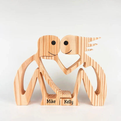 MakeZBright Wood Couple - Makezbright Gifts