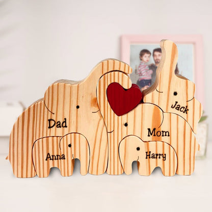 MakeZBright Wood Elephant - Makezbright Gifts