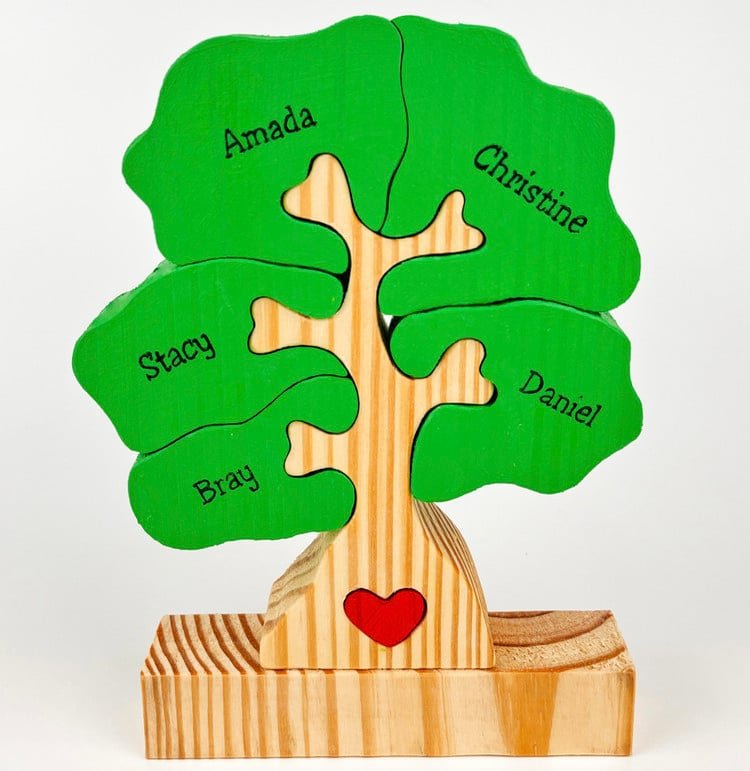 MakeZBright Wood Tree - Makezbright Gifts