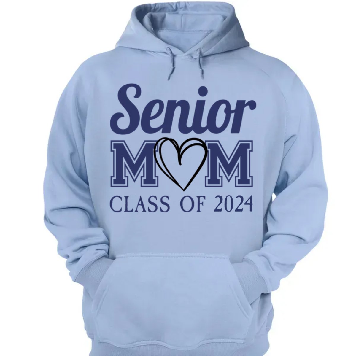 Mother - Senior Mom Class Of 2024 Graduation - Personalized T - Shirt, Sweatshirt, Hoodie (HJ) - Makezbright Gifts