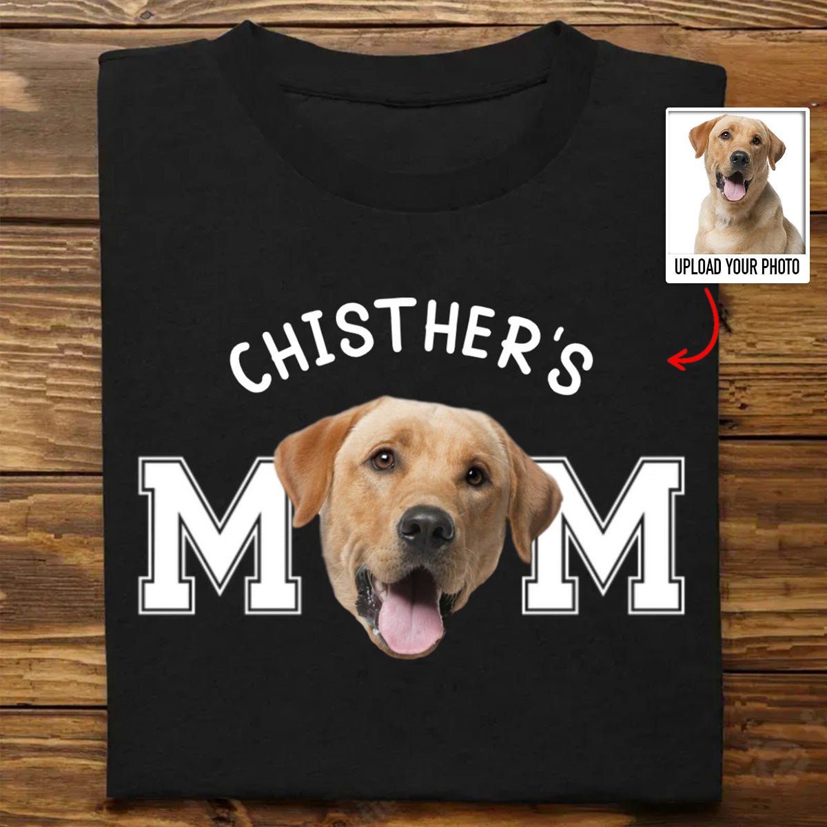 Pet Lovers - Custom Photo Dog Cat Mom - Personalized Unisex T - shirt, Hoodie, Sweatshirt - Makezbright Gifts