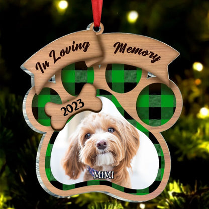 Pet Lovers - You Will Always In My Heart - Personalized Transparent Ornament - Makezbright Gifts