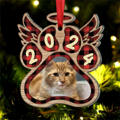 Pet Lovers - Angel Wings For Our Beloved Pets - Personalized Acrylic Ornament