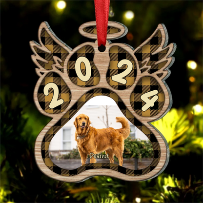 Pet Lovers - Angel Wings For Our Beloved Pets - Personalized Acrylic Ornament