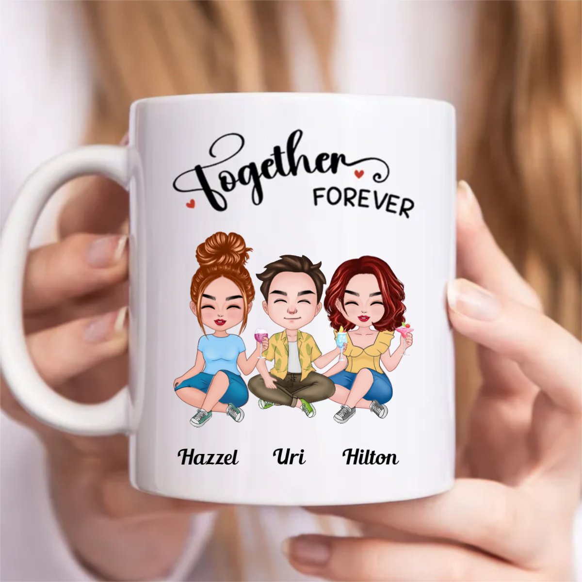 Together Forever - Personalized Mug (TB) - Makezbright Gifts