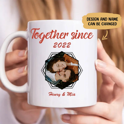 Together Since - Personalized Mugs - Makezbright Gifts