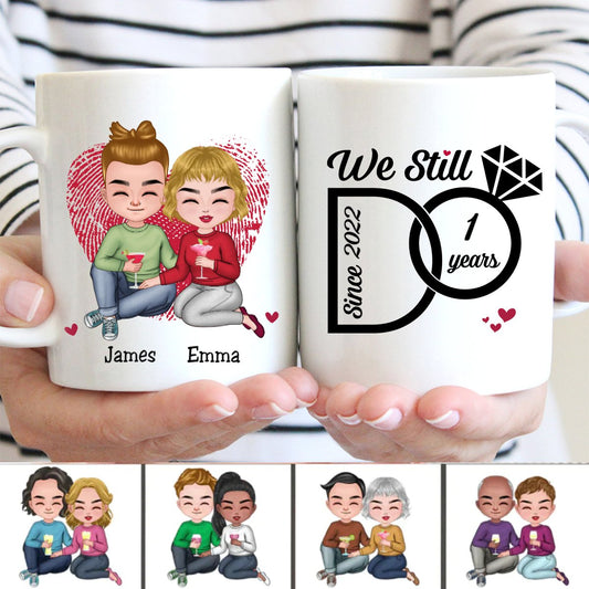 We Still Do Anniversary - Personalized Mug - Makezbright Gifts