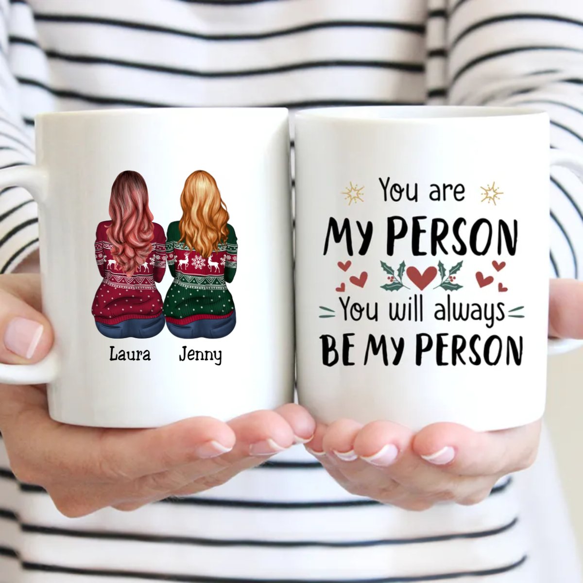 You Are My Person You Will Always Be My Person - Personalized Mug Gift Idea - Makezbright Gifts